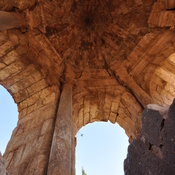 Cyrrhus, Remains of a hexagonal mausoleum of St Maron, view