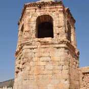 Cyrrhus, Remains of a hexagonal mausoleum of St Maron, Korinthian finial