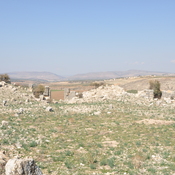 Cyrrhus, Opposite remains of theater