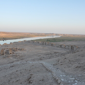 Fortress Zenobia, View on river Euphrates