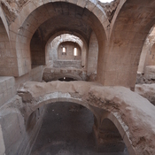 Fortress Zenobia, Remains of preatorium/headquarter, interior with arches