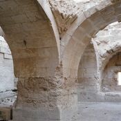 Fortress Zenobia, Remains of preatorium/headquarter interior with arches