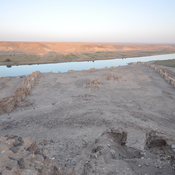 Fortress Zenobia, View on river Euphrates