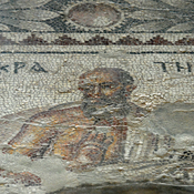 Apamea, Hunter mosaic, explanation