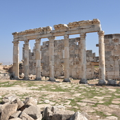 Apamea, Remains of the colonnaded street, corinthian capitals