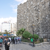 Damascus,  Citadel wall