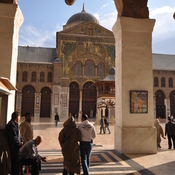 Damascus,  Umayyad mosque, shrine with the head of John the Baptist