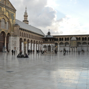 Damascus,  Umayyad mosque, north entrance to innercourt