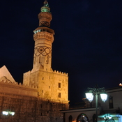 Damascus,  Umayyad mosque, tomb with head of Huseyn