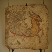 Dura Europos, Synagogue, ceiling tile with capricorn