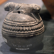 Ebla, Pot with lid with lions