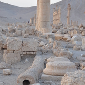 Palmyra, Colonnaded street sewer2