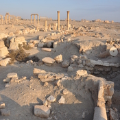 Palmyra, Remains of camp of Diocletian,  temple of the standards