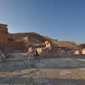 Palmyra, Remains of camp of Diocletian,  temple of the standards6