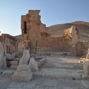 Palmyra, Remains of camp of Diocletian,  temple of the standards8 ab