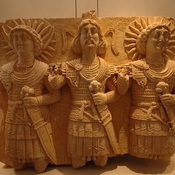 Palmyra, Divine triad: detail the moongod Aglibol
