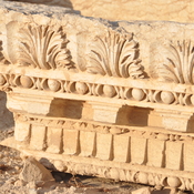 Palmyra, Temple of Al-Lat,  remains of front