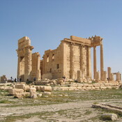 Palmyra, Temple of Baal, before destruction in 2016