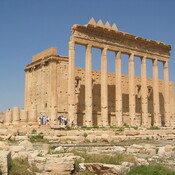 Palmyra, Temple of Baal, before destruction in 2016
