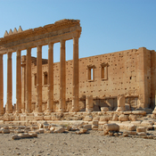 Palmyra, Temple of Baal, altar before destruction in 2016