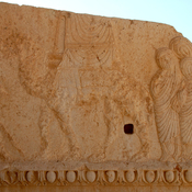 Palmyra, Temple of Baal, relief of veiled women