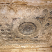 Palmyra, Temple of Baal, ceiling of south room before destruction in 2016