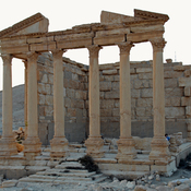 Palmyra, South side and front of death temple