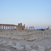 Palmyra, Remains of temple of Nabu