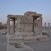 Palmyra, Remains of temple of Nabu