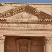 Palmyra, Theater, detail of scene
