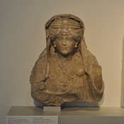 Palmyra, Funerary bust of a lady