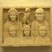 Palmyra, Funerary bust of a man