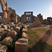 Monastery of St.Simeon, Remains of central court
