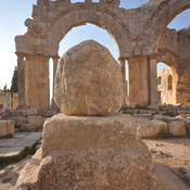 Monastery of St.Simeon, Remains of pillar