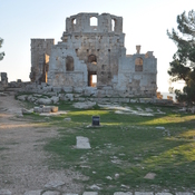 Monastery of St.Simeon, Remains of the baptistery from the exterior