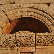 Monastery of St.Simeon, Window of  baptistery, detail with decoration