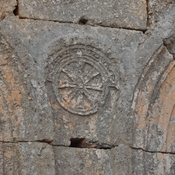 Monastery of St.Simeon, Decoration between two arches