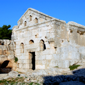 Monastery of St.Simeon, Remains of the baptistery from the interior