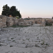 Ugarit, Remains of palace first court