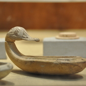 Ugarit, Duck-shaped oil lamp