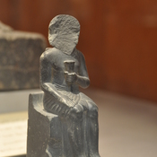 Ugarit, Figurine of a dignitary, egyptian style