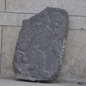 Aleppo, Slab with palmtree and slab with a lion
