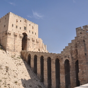 Aleppo, Citadel, gatehouse