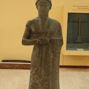 Mari, Statue of Puzur-Ishtar, a Babylonian govenor of Mari, detail