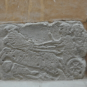 Tell Halaf, West palace south wall, orthostats with marching soldiers