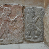 Tell Halaf, West palace south wall, orthostats with animals (a lion)