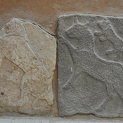 Tell Halaf, West palace south wall, orthostats with animals and a griffin