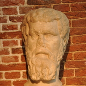 El Djem, Head of emperor Pulpius Helvius Pertinax