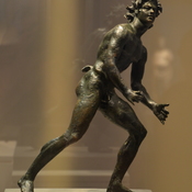 Mahdia wreck, Bronze figurine of a satyr
