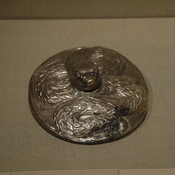 Snake plate, silver